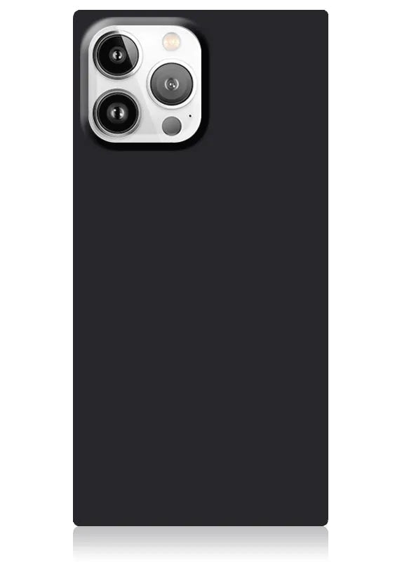 SQUARE® Matte Black iPhone Case