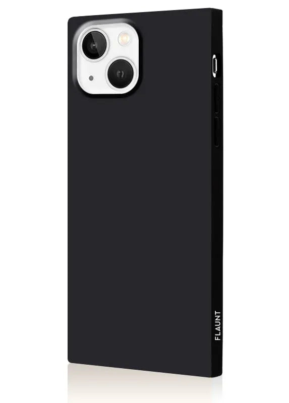 SQUARE® Matte Black iPhone Case