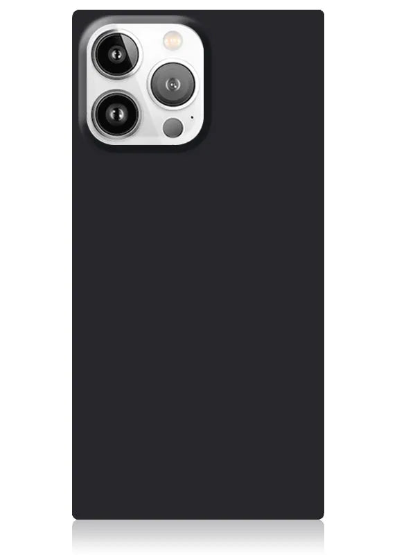 SQUARE® Matte Black iPhone Case