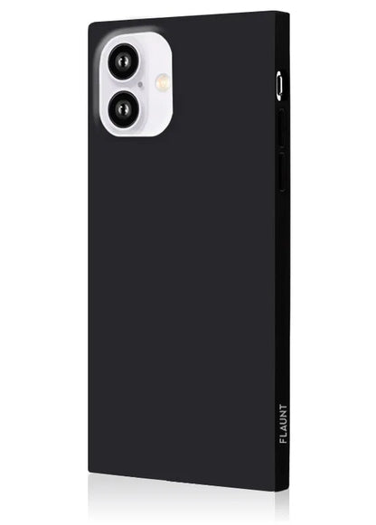 SQUARE® Matte Black iPhone Case