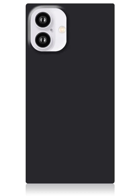 SQUARE® Matte Black iPhone Case