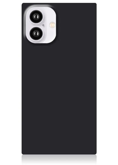 SQUARE® Matte Black iPhone Case