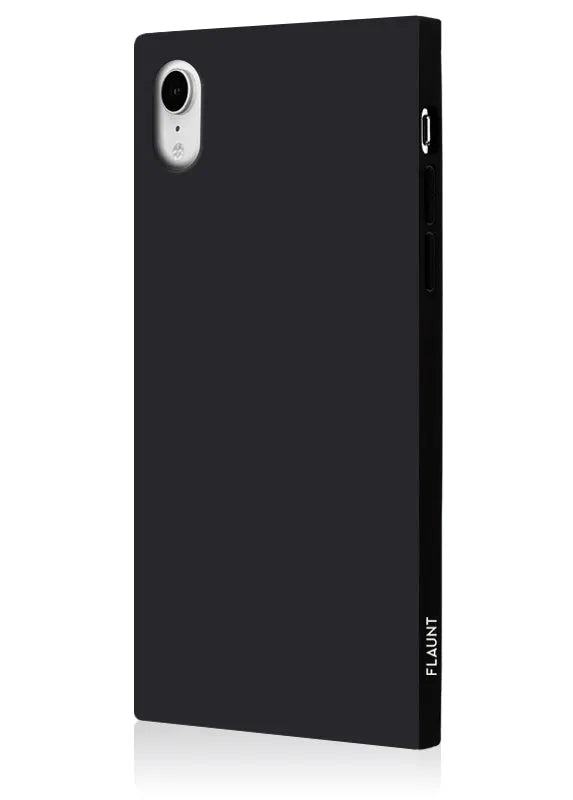 SQUARE® Matte Black iPhone Case