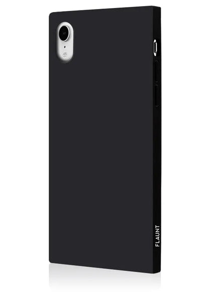 SQUARE® Matte Black iPhone Case