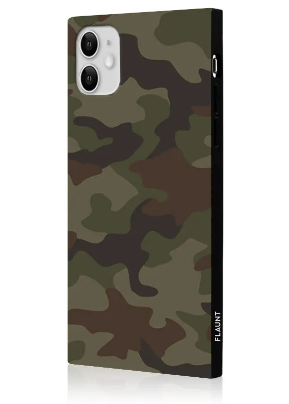 SQUARE® Matte Camo iPhone Case