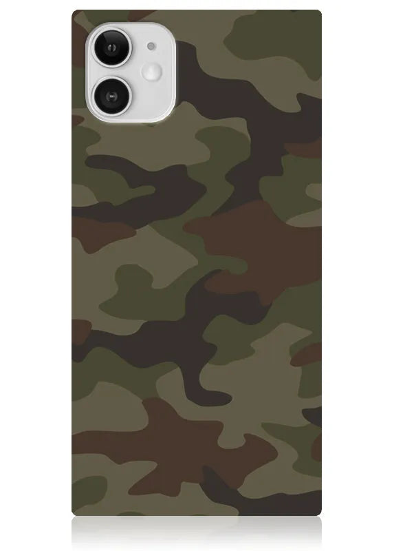 SQUARE® Matte Camo iPhone Case