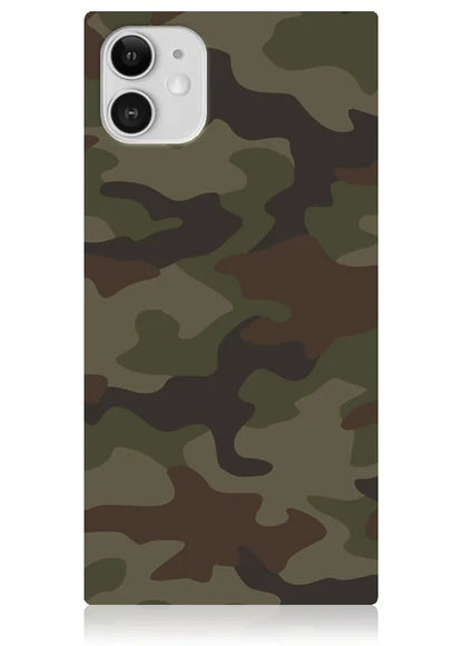 SQUARE® Matte Camo iPhone Case