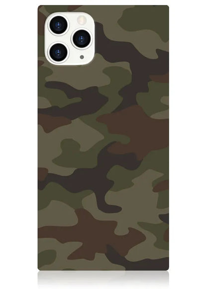 SQUARE® Matte Camo iPhone Case