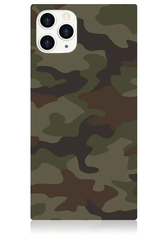 SQUARE® Matte Camo iPhone Case
