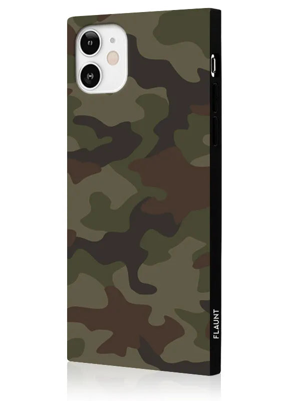 SQUARE® Matte Camo iPhone Case