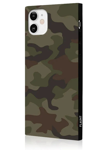 SQUARE® Matte Camo iPhone Case