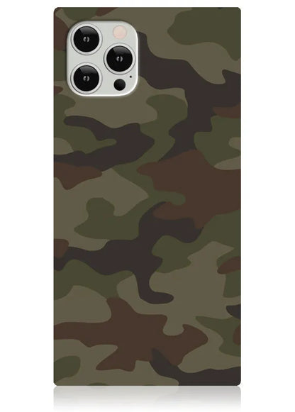SQUARE® Matte Camo iPhone Case