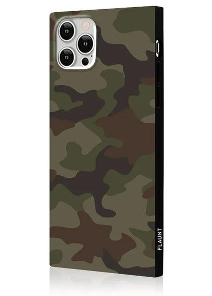 SQUARE® Matte Camo iPhone Case