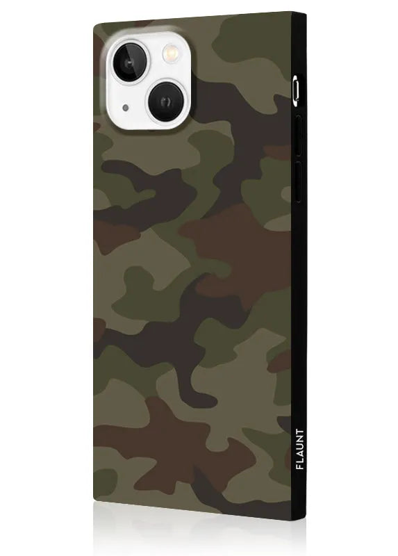SQUARE® Matte Camo iPhone Case