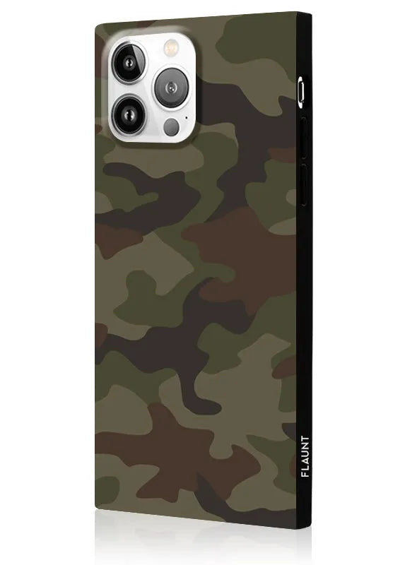 SQUARE® Matte Camo iPhone Case