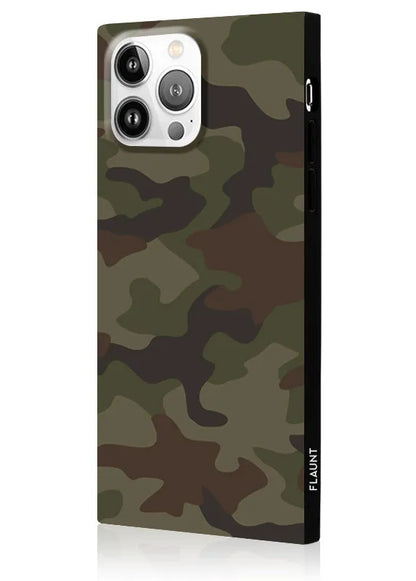 SQUARE® Matte Camo iPhone Case