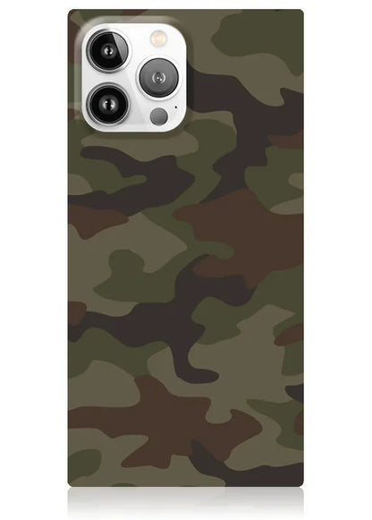 SQUARE® Matte Camo iPhone Case