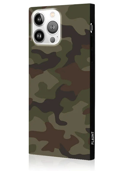 SQUARE® Matte Camo iPhone Case