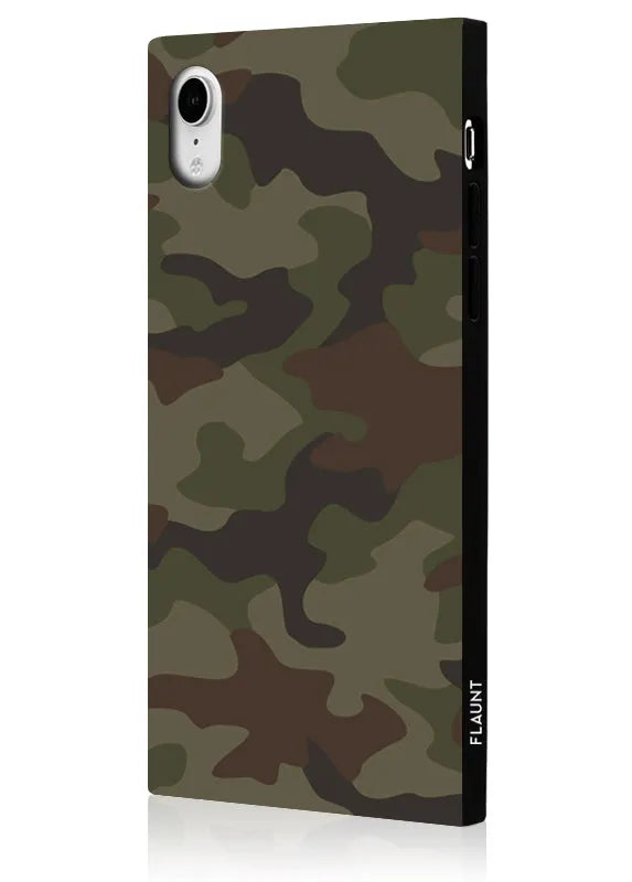 SQUARE® Matte Camo iPhone Case