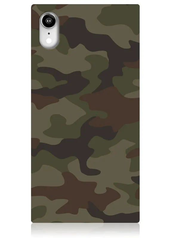 SQUARE® Matte Camo iPhone Case