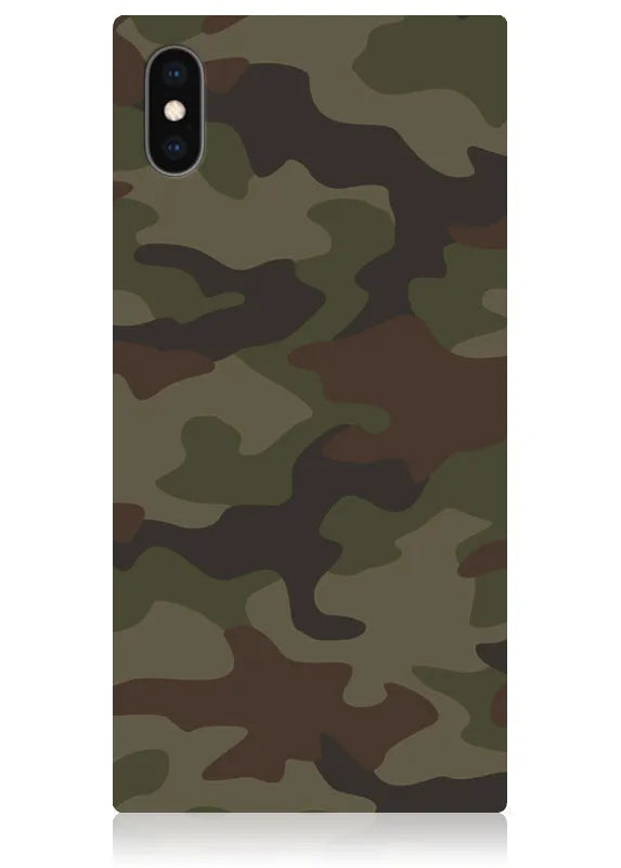 SQUARE® Matte Camo iPhone Case