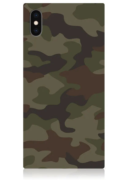 SQUARE® Matte Camo iPhone Case