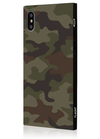 SQUARE® Matte Camo iPhone Case