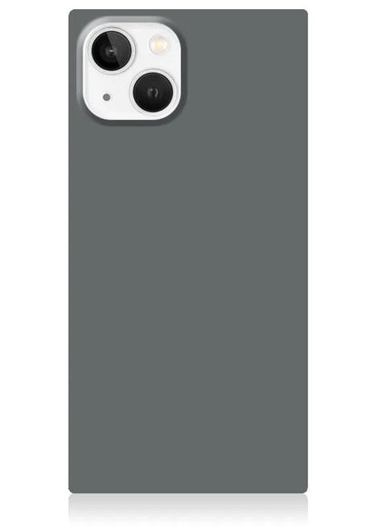 SQUARE® Matte Gray iPhone Case