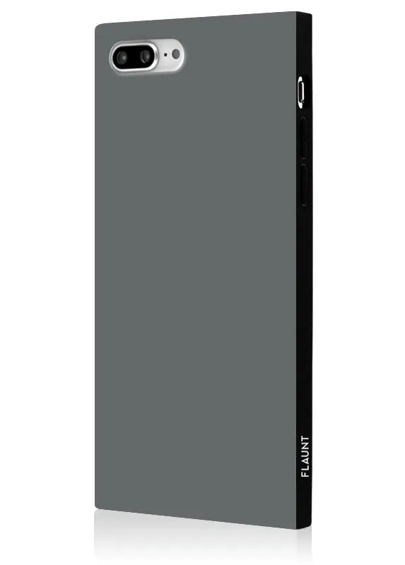 SQUARE® Matte Gray iPhone Case