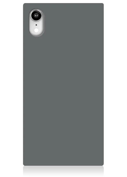 SQUARE® Matte Gray iPhone Case