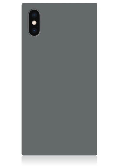 SQUARE® Matte Gray iPhone Case