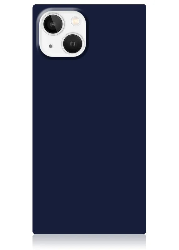 SQUARE® Matte Navy iPhone Case
