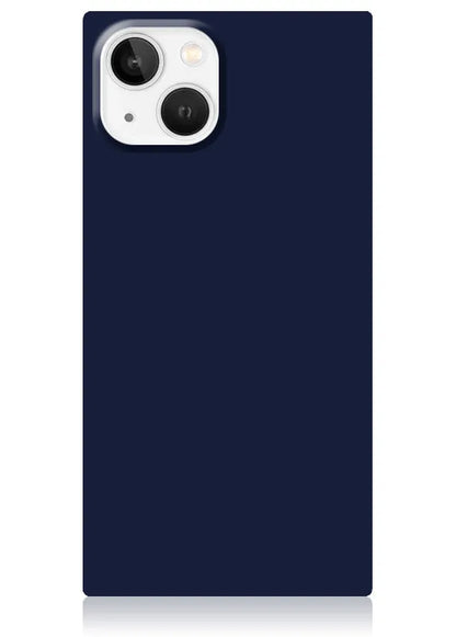 SQUARE® Matte Navy iPhone Case