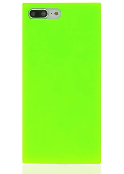 SQUARE® Neon Green iPhone Case