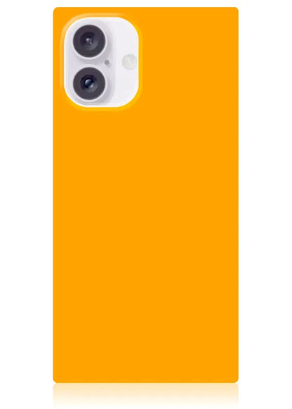 SQUARE® Neon Orange iPhone Case