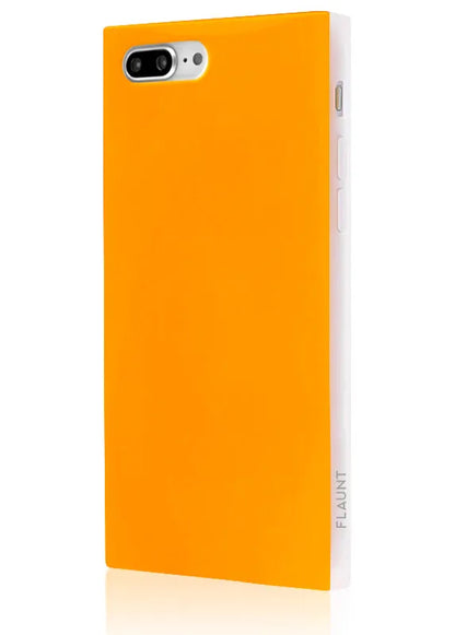 SQUARE® Neon Orange iPhone Case