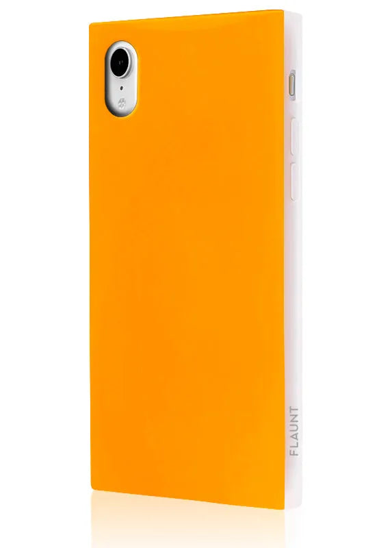 SQUARE® Neon Orange iPhone Case