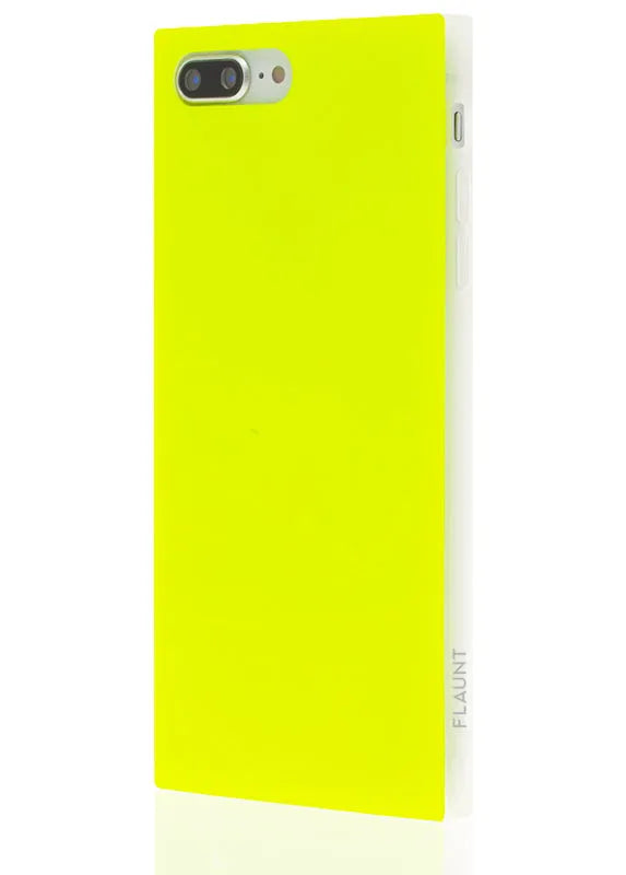 SQUARE® Neon Yellow iPhone Case