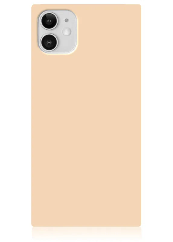 SQUARE® Nude Almond iPhone Case