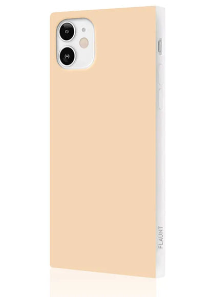 SQUARE® Nude Almond iPhone Case
