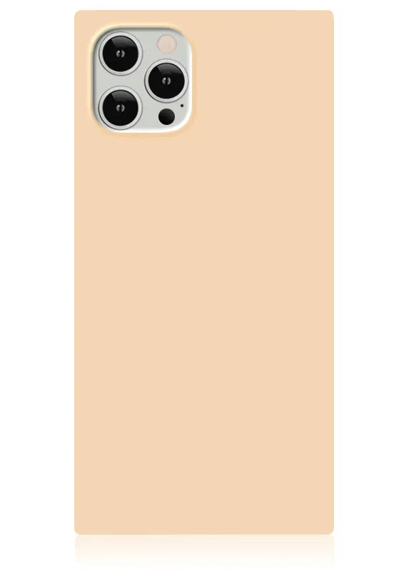 SQUARE® Nude Almond iPhone Case