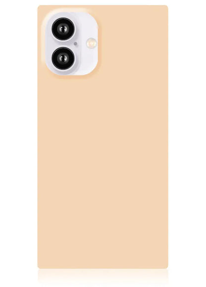 SQUARE® Nude Almond iPhone Case