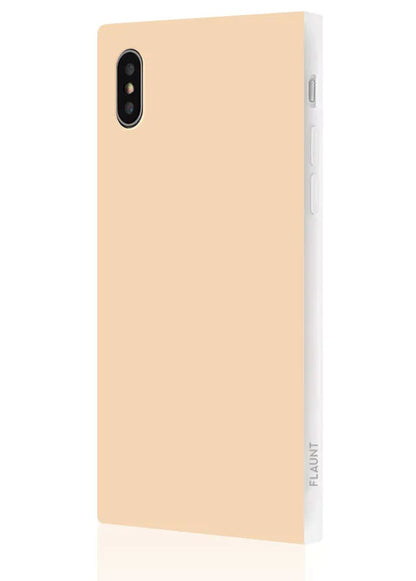 SQUARE® Nude Almond iPhone Case