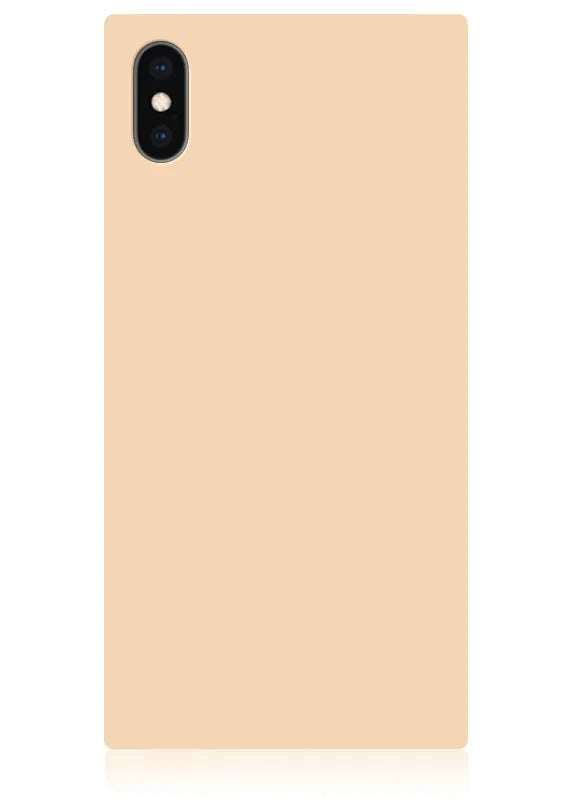 SQUARE® Nude Almond iPhone Case