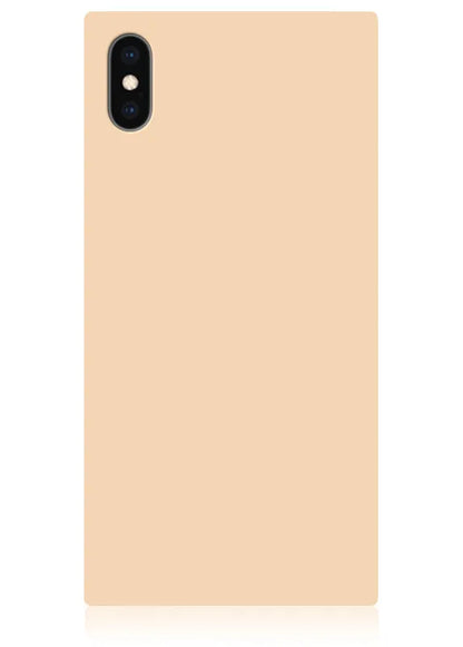 SQUARE® Nude Almond iPhone Case