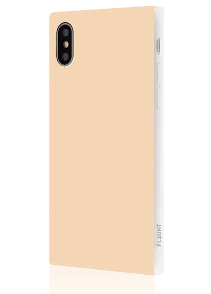SQUARE® Nude Almond iPhone Case