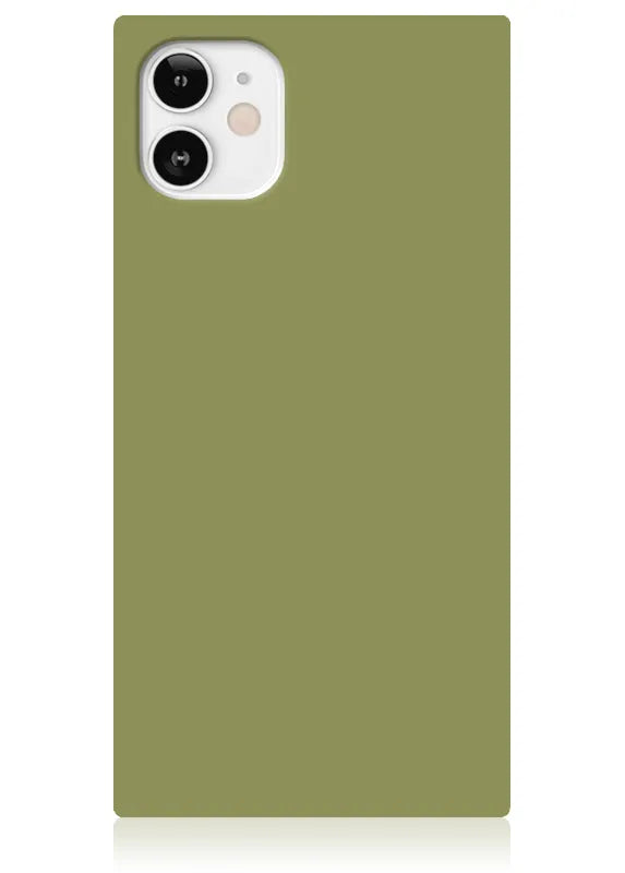 SQUARE® Olive Green iPhone Case