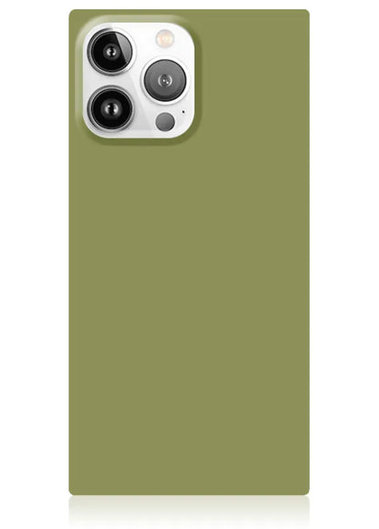 SQUARE® Olive Green iPhone Case