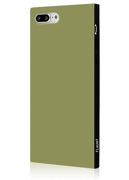 SQUARE® Olive Green iPhone Case