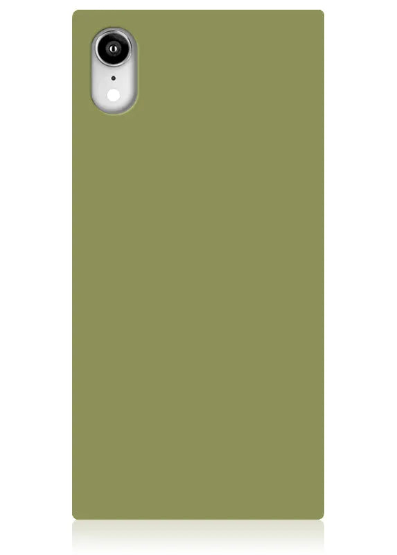 SQUARE® Olive Green iPhone Case